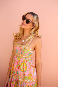 Nantucket Dress in Geometric Print