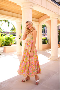Nantucket Dress in Geometric Print