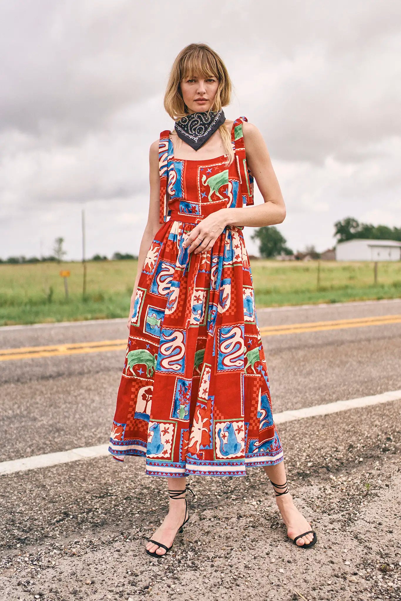 Quincy Dress in Santa Fe