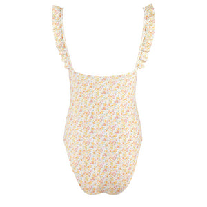 Women’s Marigold Floral One Piece