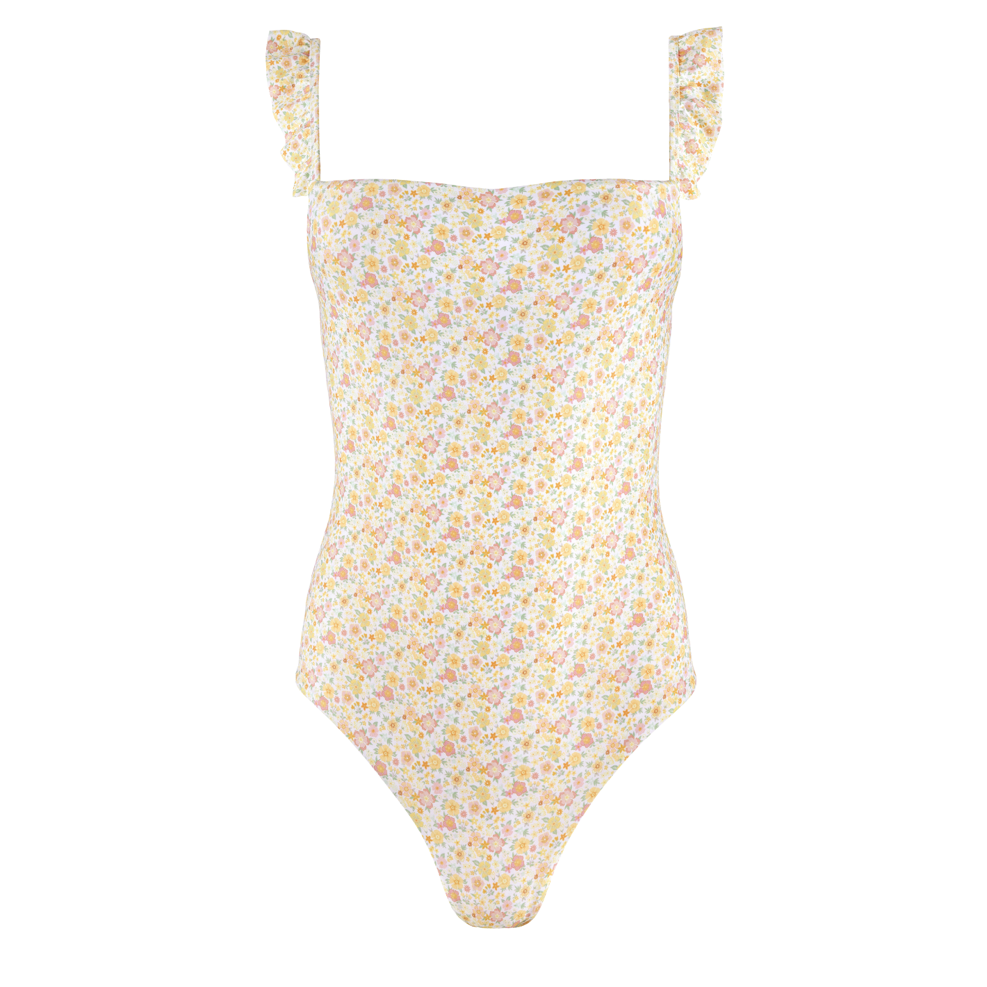 Women’s Marigold Floral One Piece