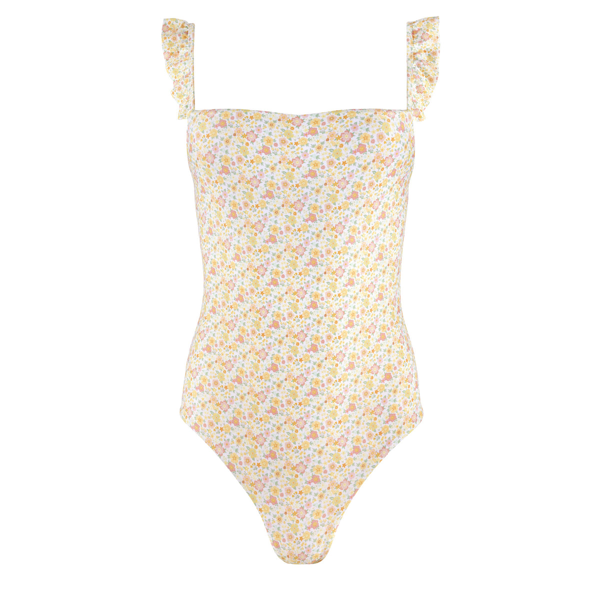 Women’s Marigold Floral One Piece