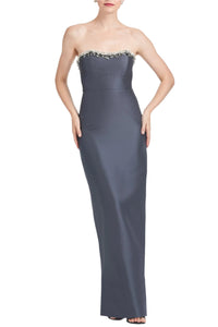 Hedy Gown in Charcoal