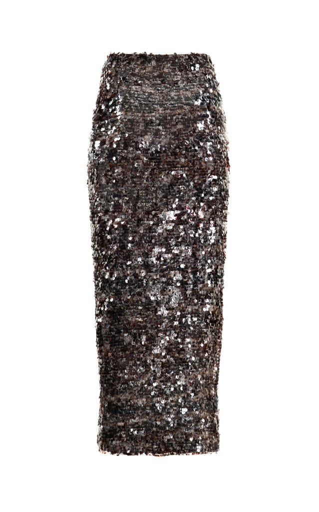 Midnight Oasis Sequin Skirt