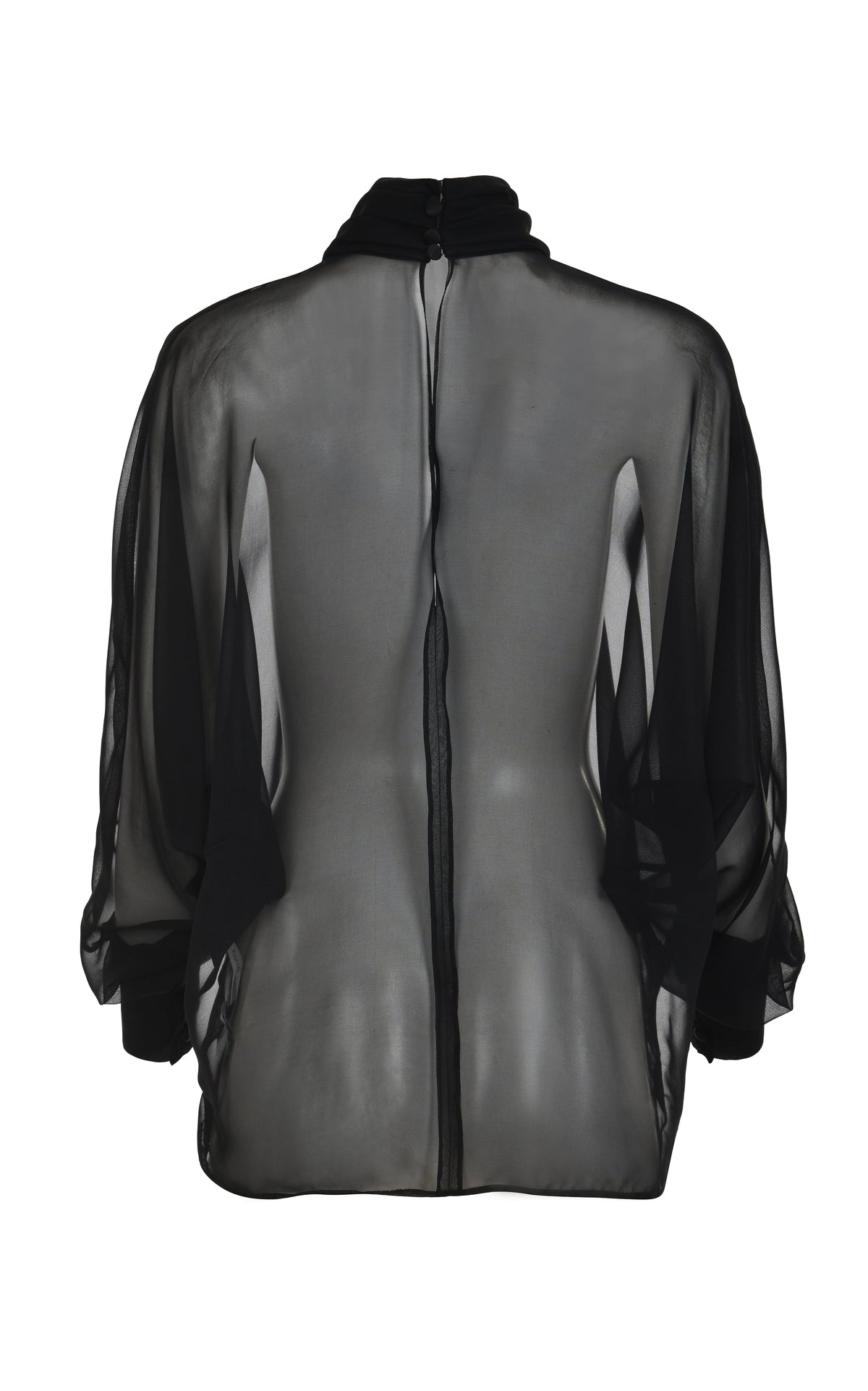 Dusk Sheer Embroidered Blouse