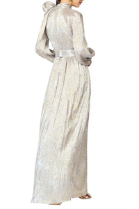 Metallic Vera Gown in Metallic