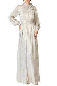 Metallic Vera Gown in Metallic