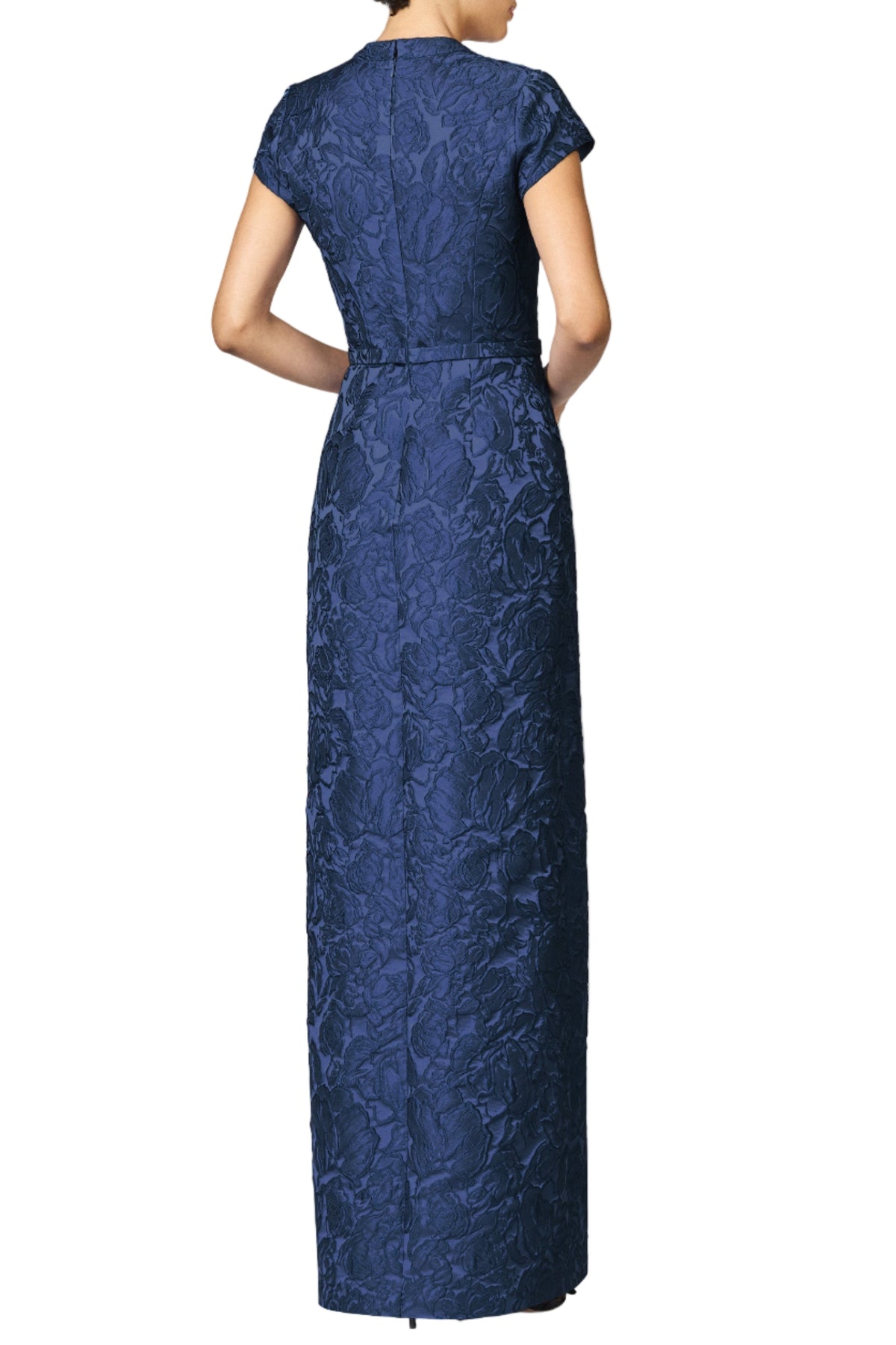 Cloque Justine Gown in Midnight