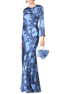 Embellished Alex Gown in Galaxy Roses