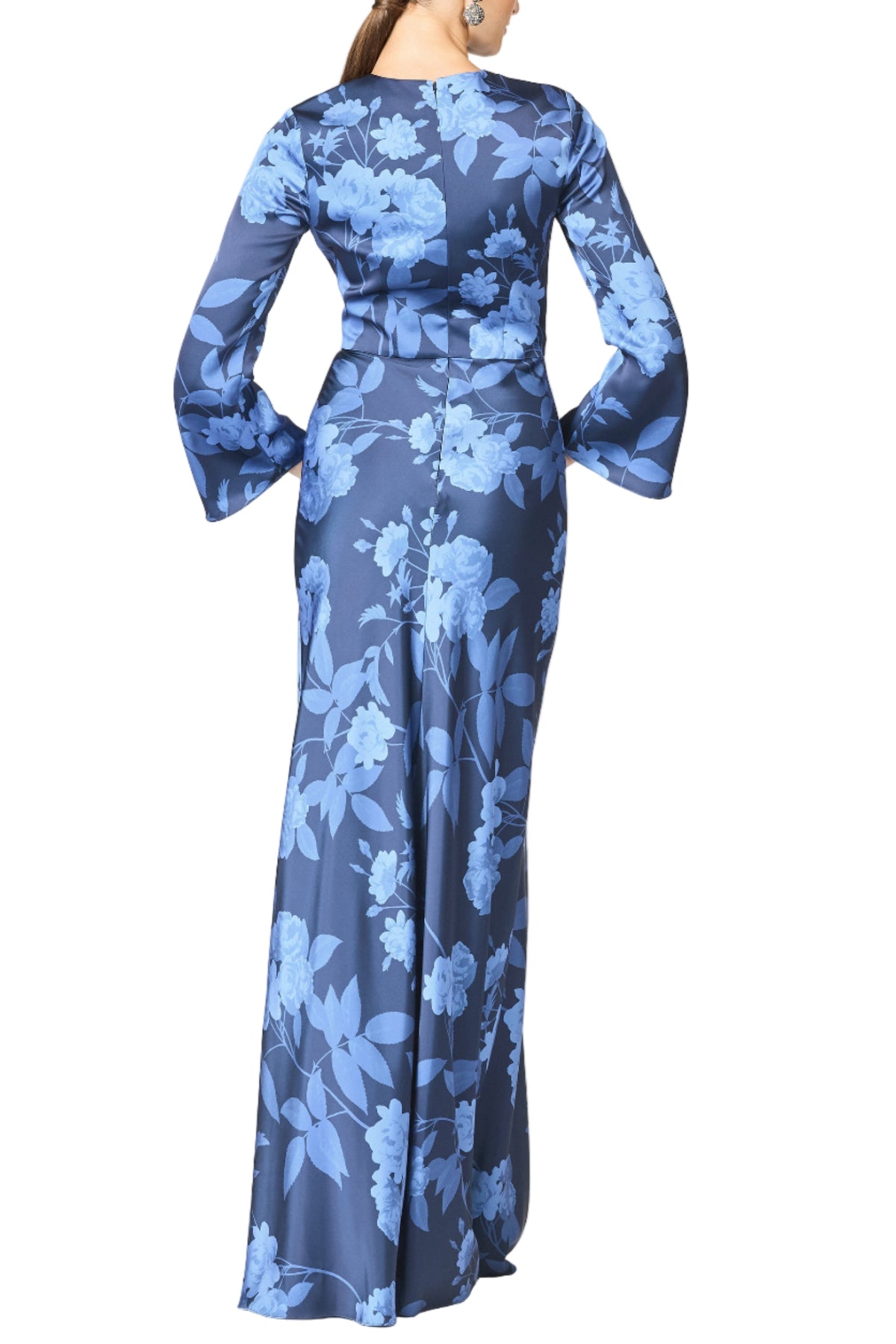 Embellished Alex Gown in Galaxy Roses