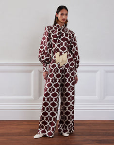 Marcel Twill Shirt in Loop Brown