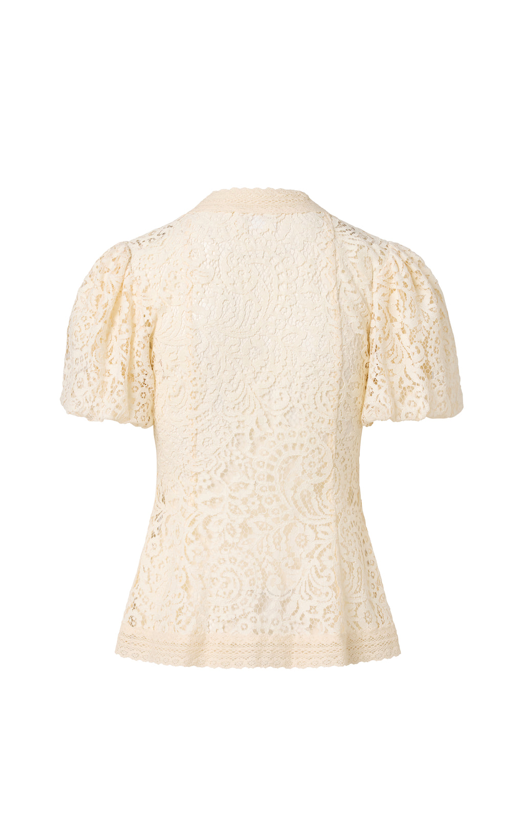 Augusta Lace Top in Fleurette Lace