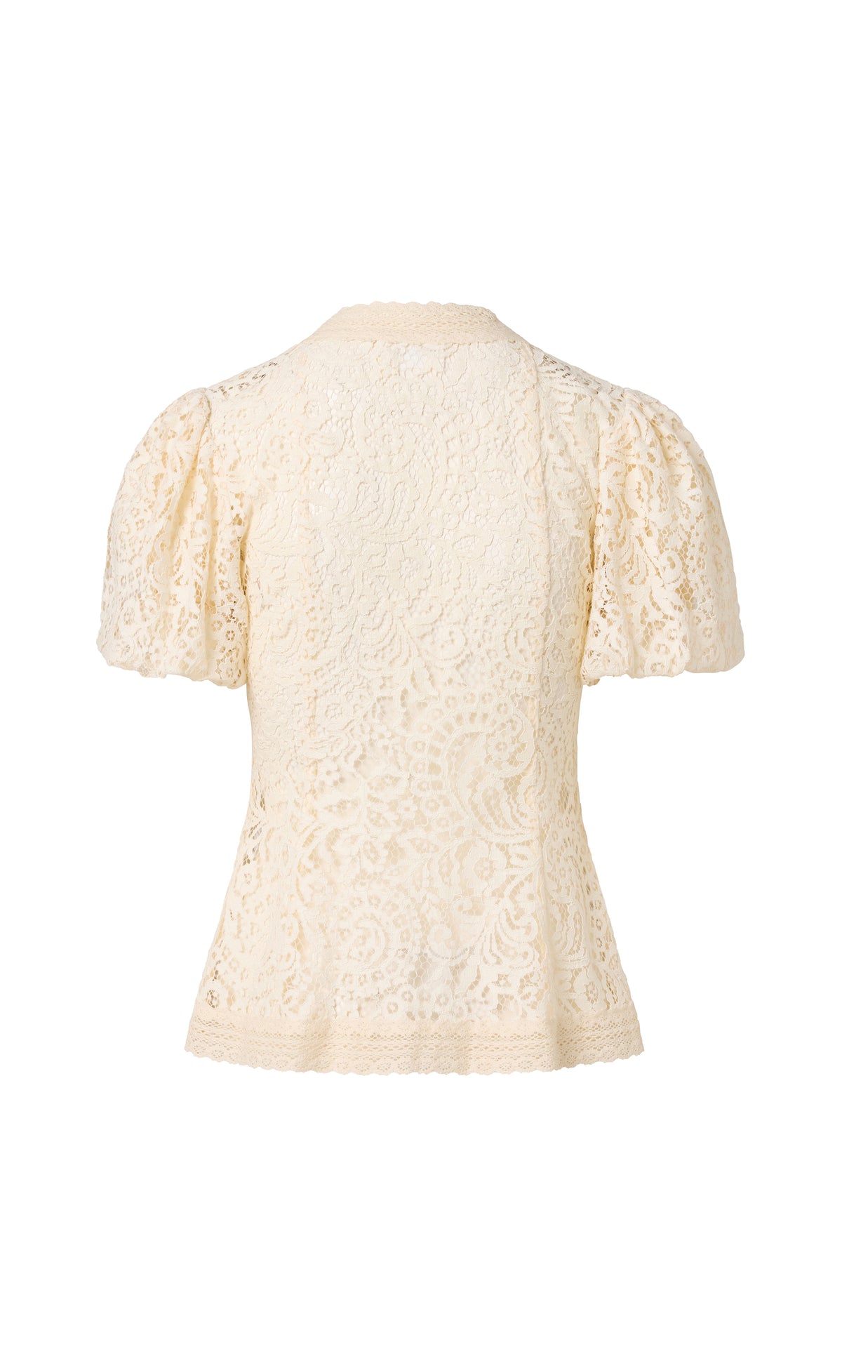 Augusta Lace Top in Fleurette Lace