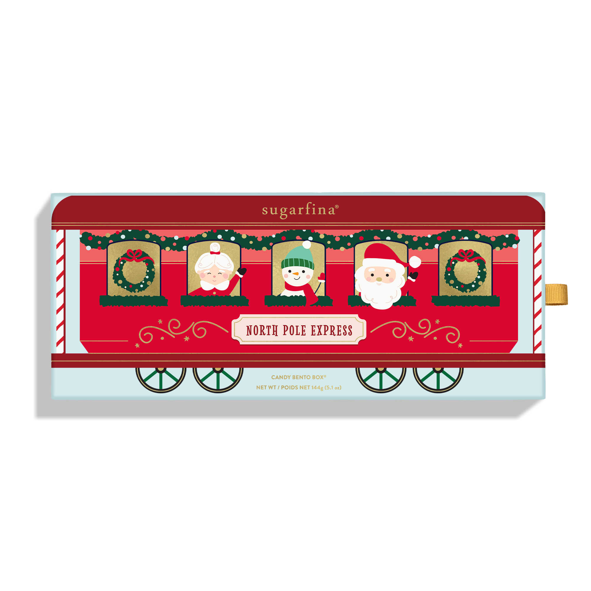 North Pole Express 3-Piece Bento Box