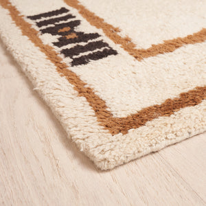 Samsun Moroccan Wool Rug in Carbon