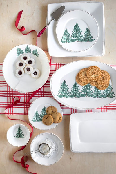 Melamine Lastra Holiday Oval Platter