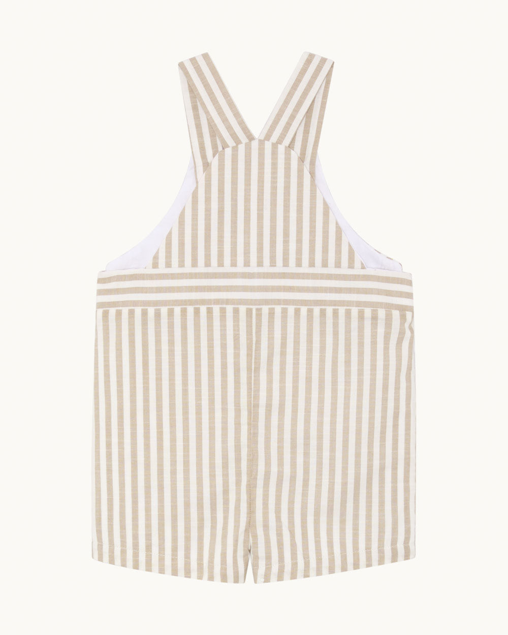Alfie Stripe Race Car Baby Dungaree