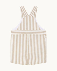 Alfie Stripe Race Car Baby Dungaree