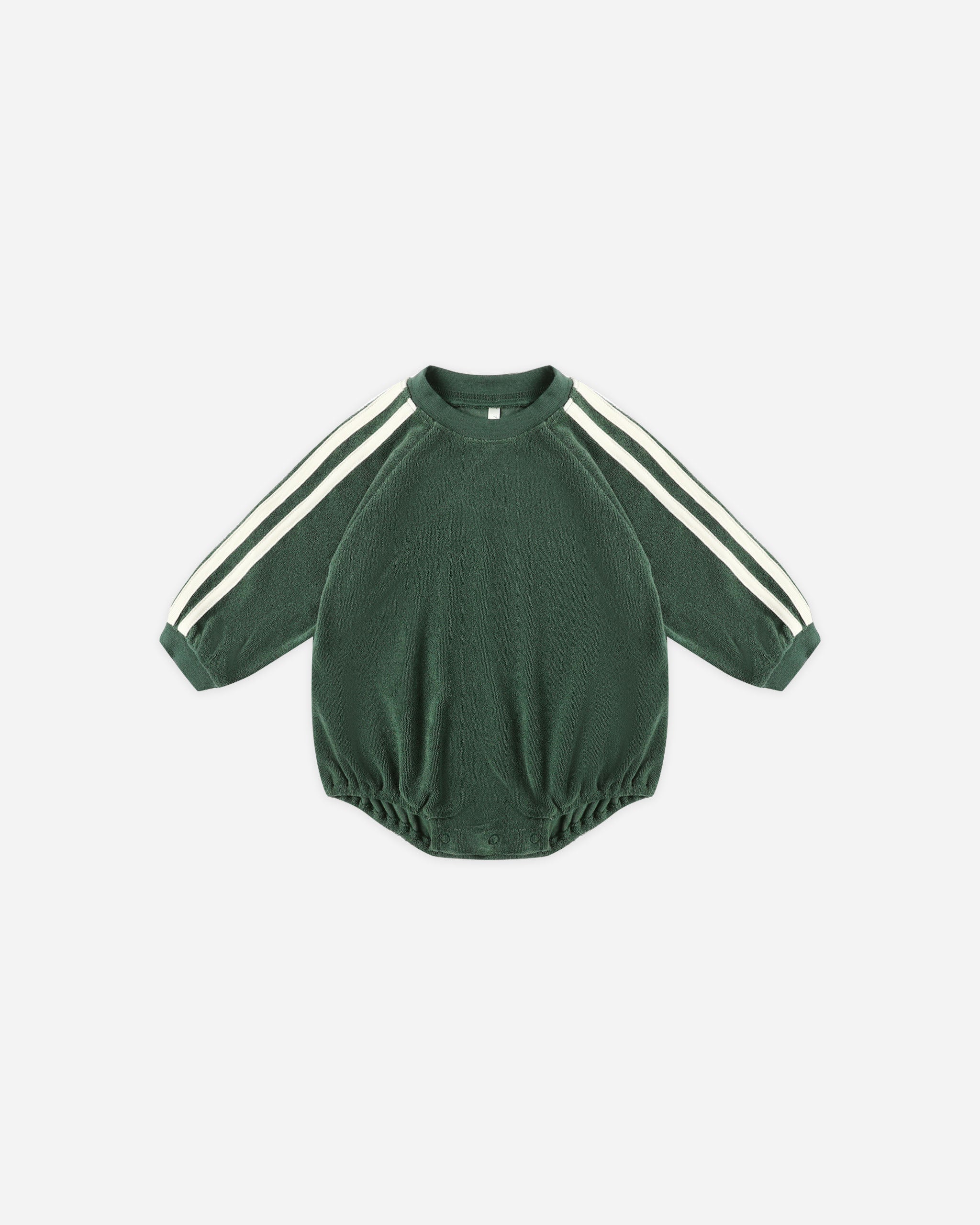 Crewneck Romper || Green: 0-3M