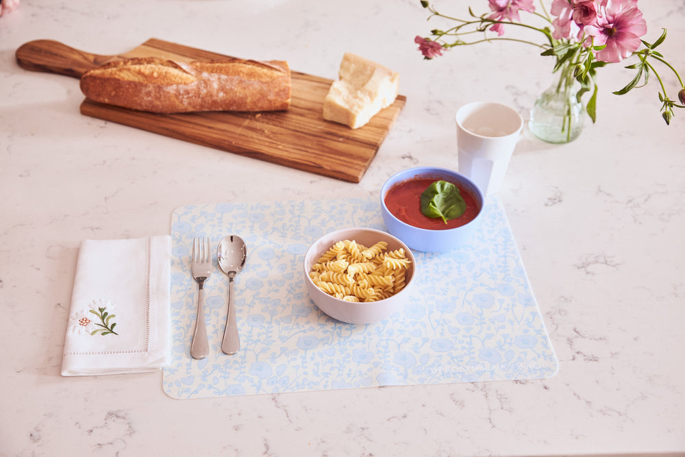 Placemat in Blue Toile, Set of 2