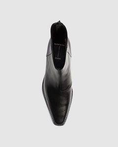 Reed in Black Leather