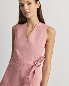 Reina Dress in Rose Quartz