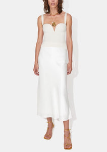 Valletta Bridal Skirt in Off White