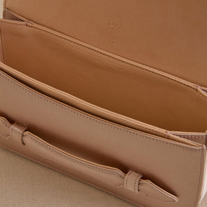 Romy Clutch in Satin Blush