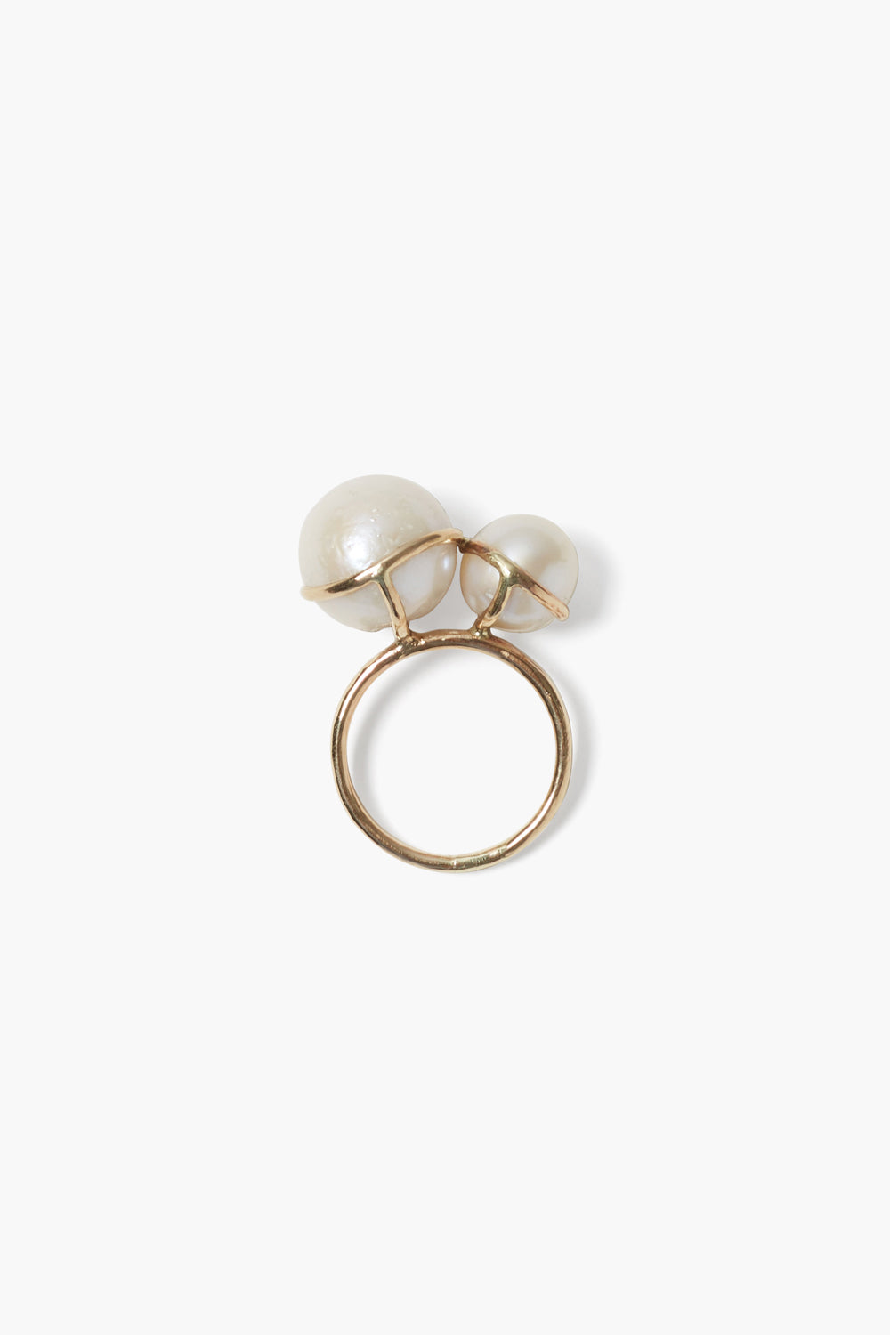 14k Phoebe Ring White Pearl