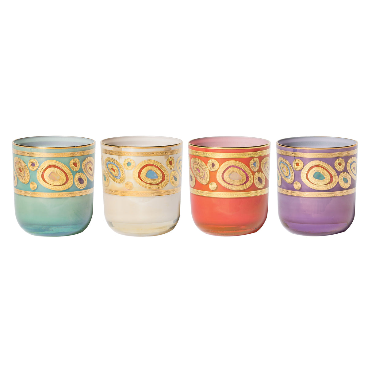 Regalia Assorted Double Old Fashioned,  Set of 4