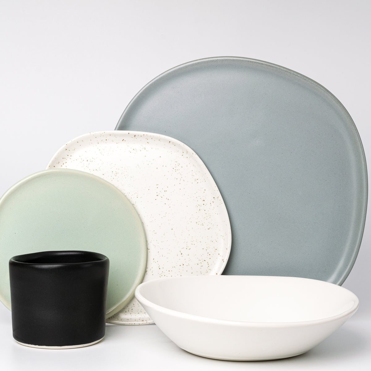 5 Piece Ripple Dinner Setting