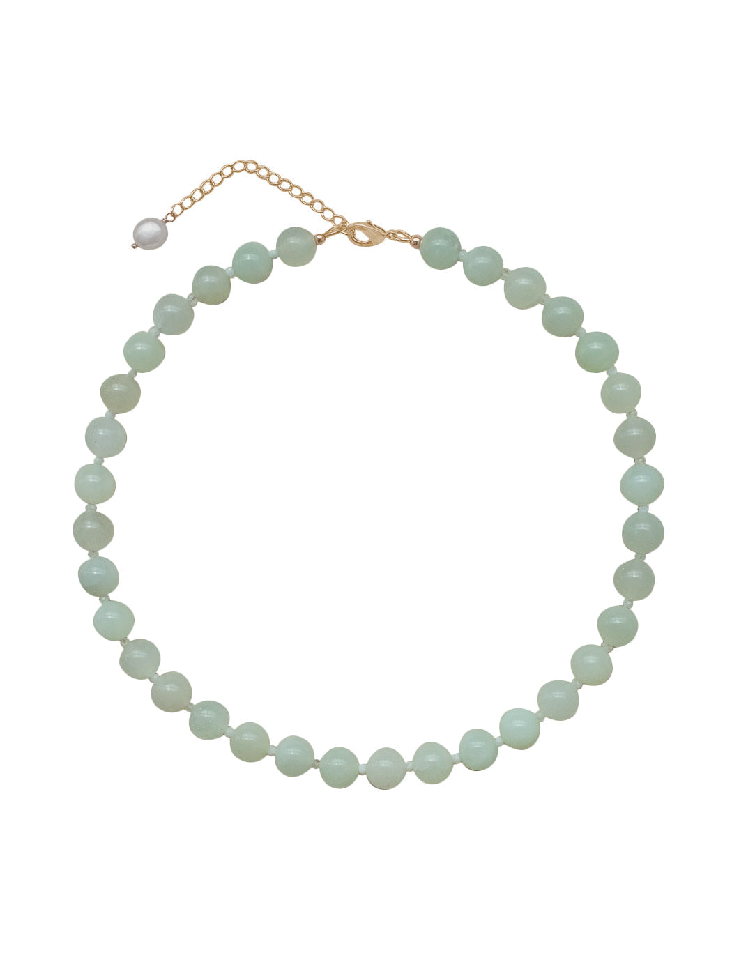 Rita Necklace in Light Green