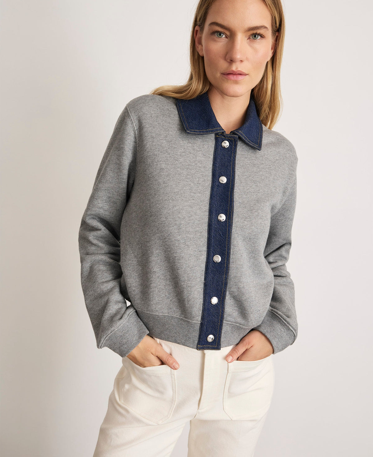 Rita Jacket in Heather Grey