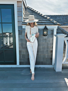 Special Delivery Clutch in White