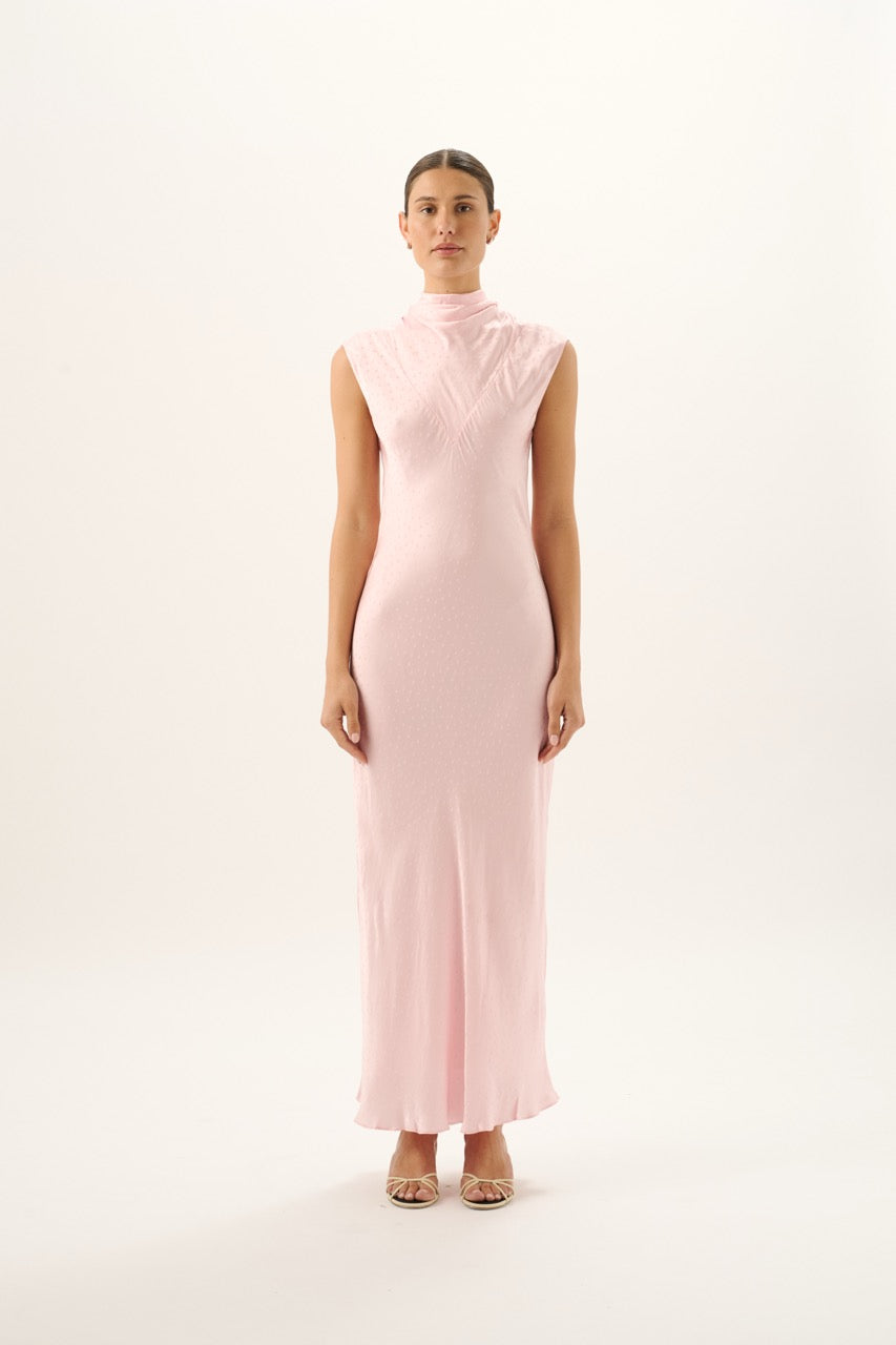 Kimora Dress in Vintage Rose
