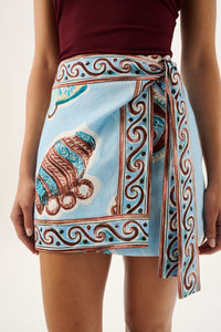 Myrtle Mini Skirt in Reliquia