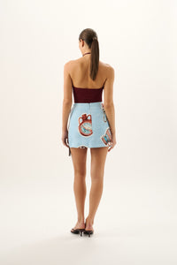 Myrtle Mini Skirt in Reliquia