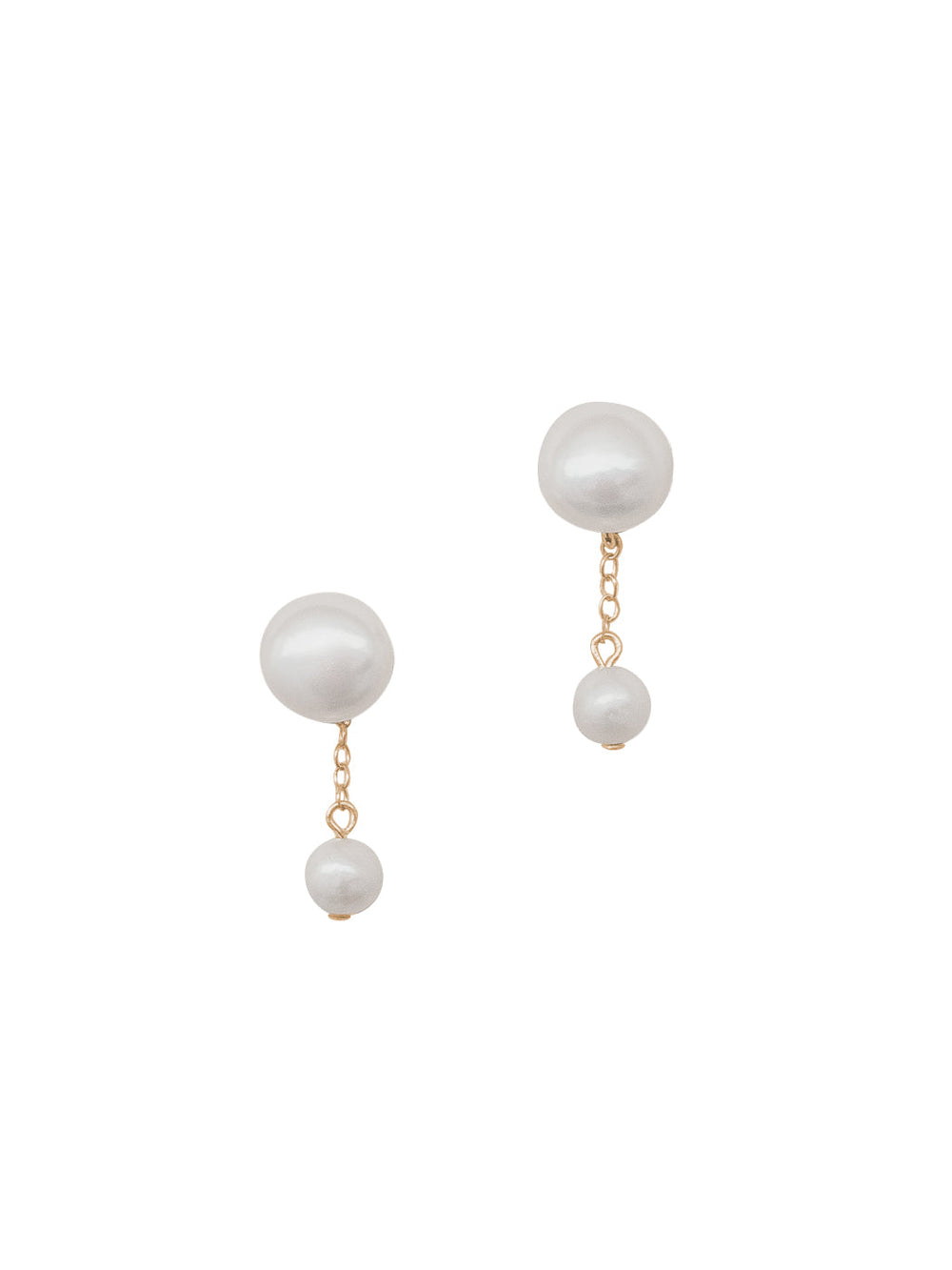 Rooney Earrings in White