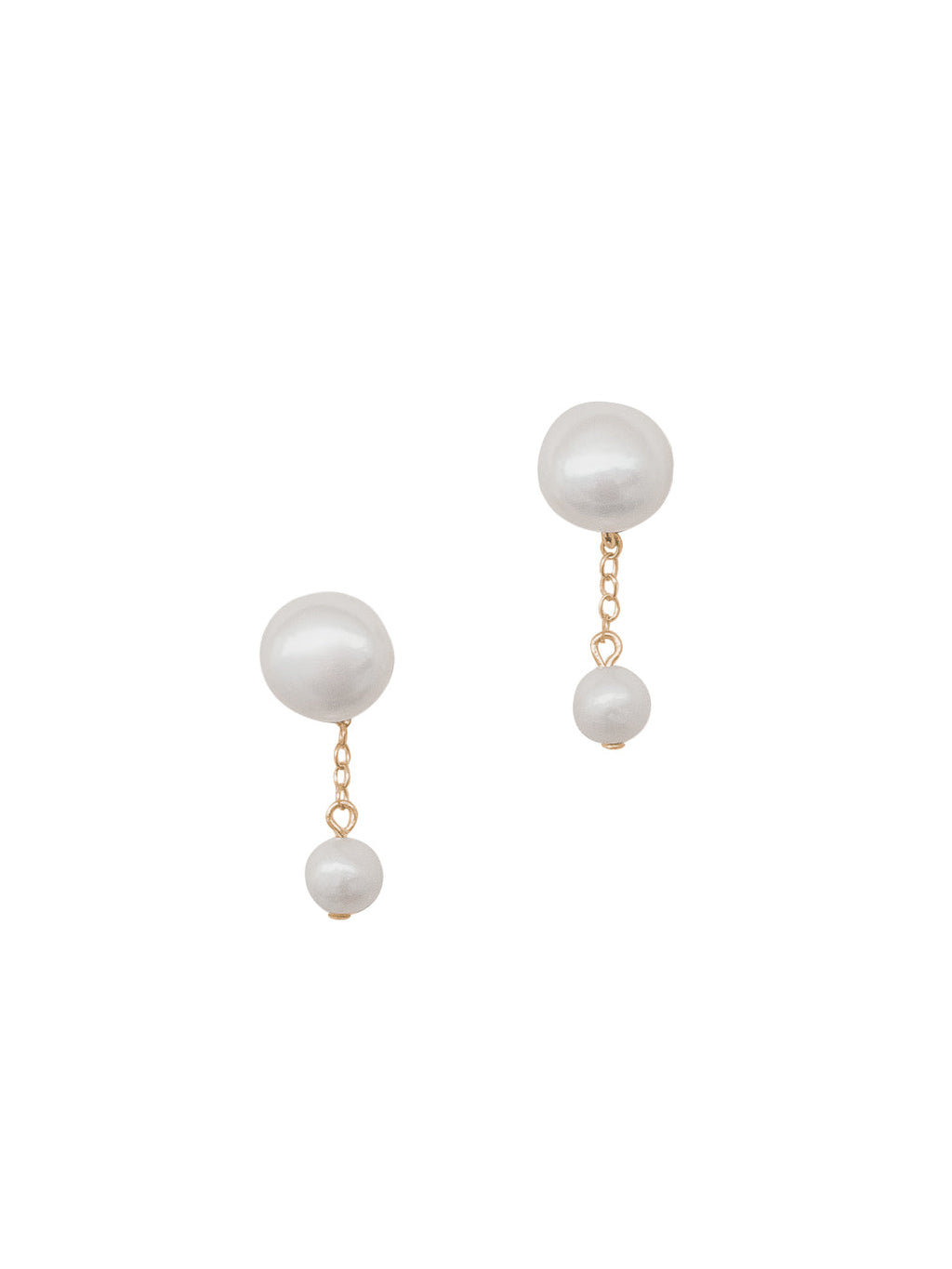 Rooney Earrings in White