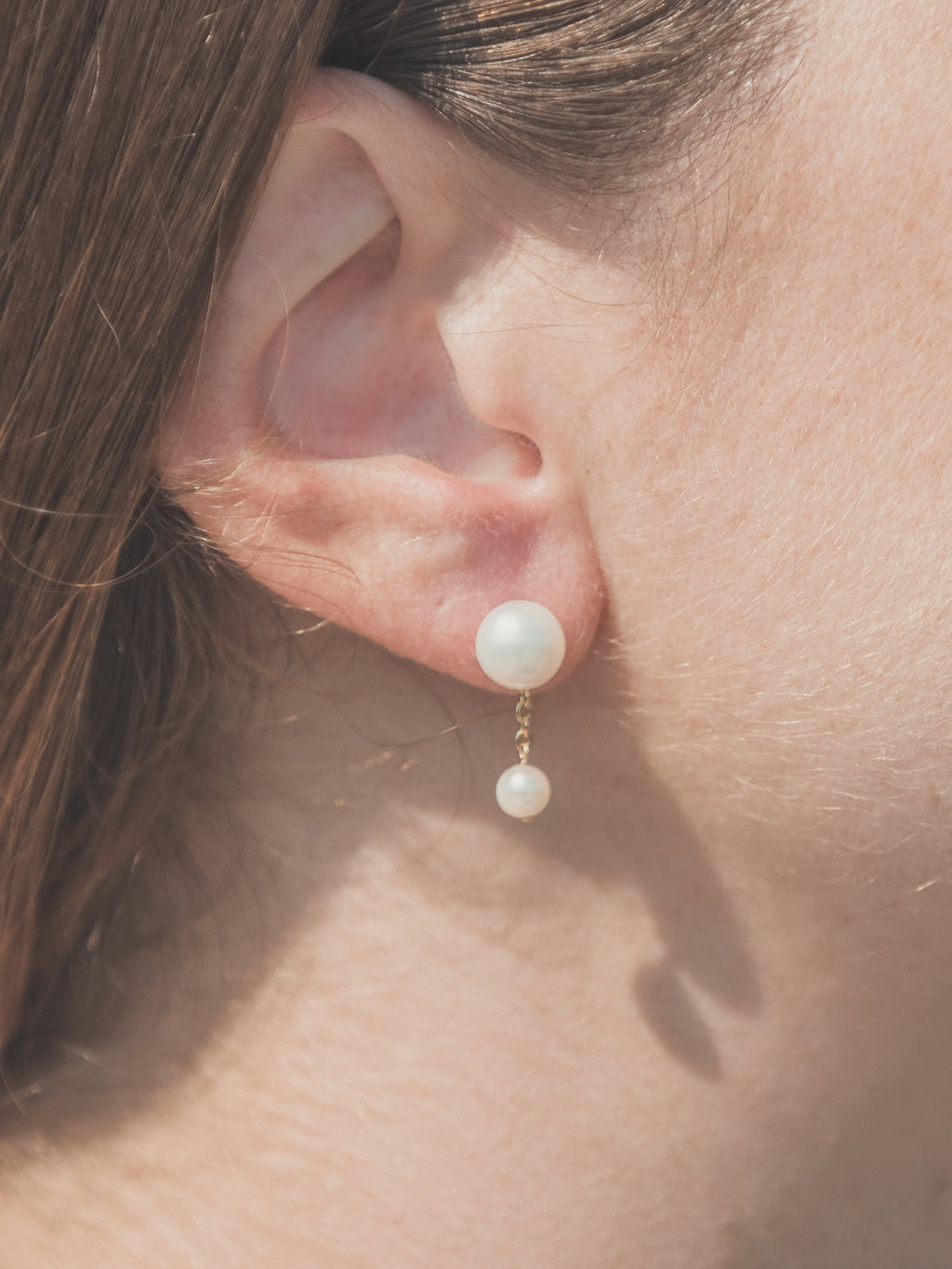 Rooney Earrings in White