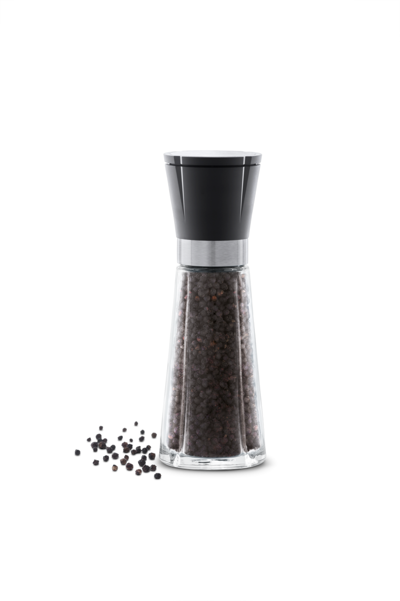 Grand Cru Pepper Mill in Black/Steel