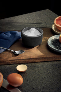 RÅ Salt Cellar with Lid in Black