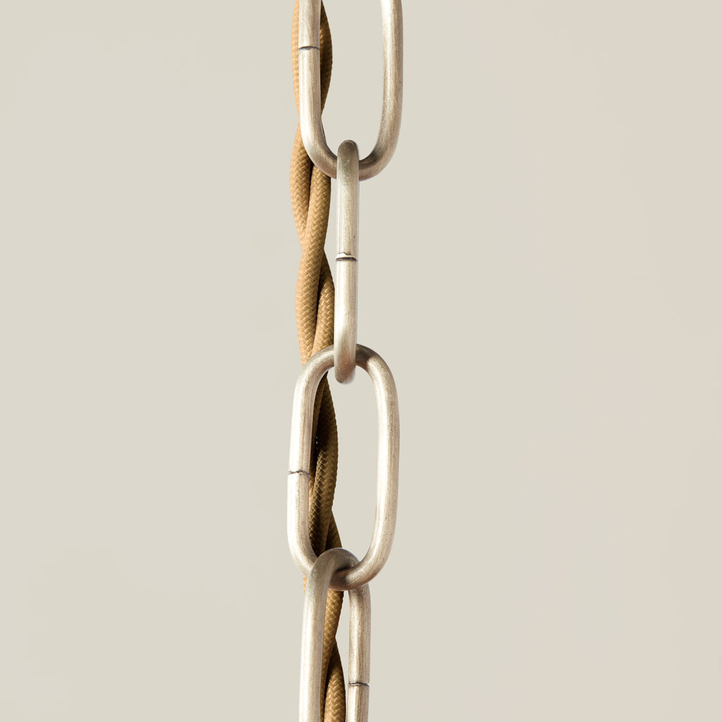 delphine chandelier wrapped cord