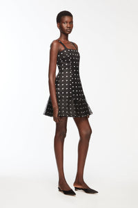 Jueelee Dress In Polka Dot Tafetta And Organza