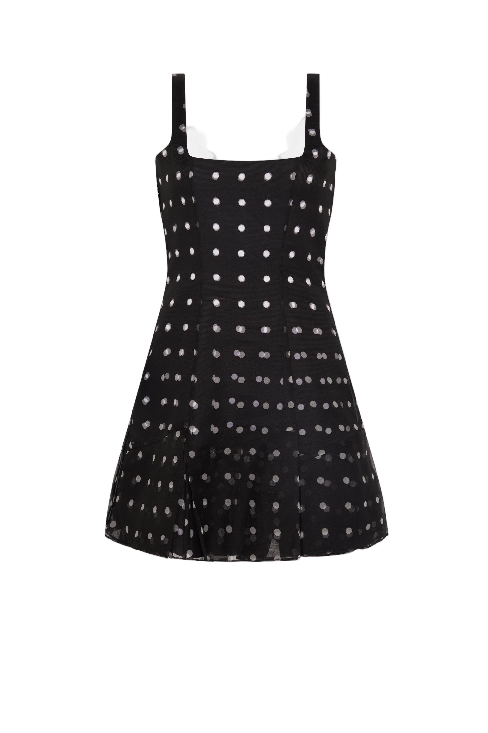 Jueelee Dress In Polka Dot Tafetta And Organza