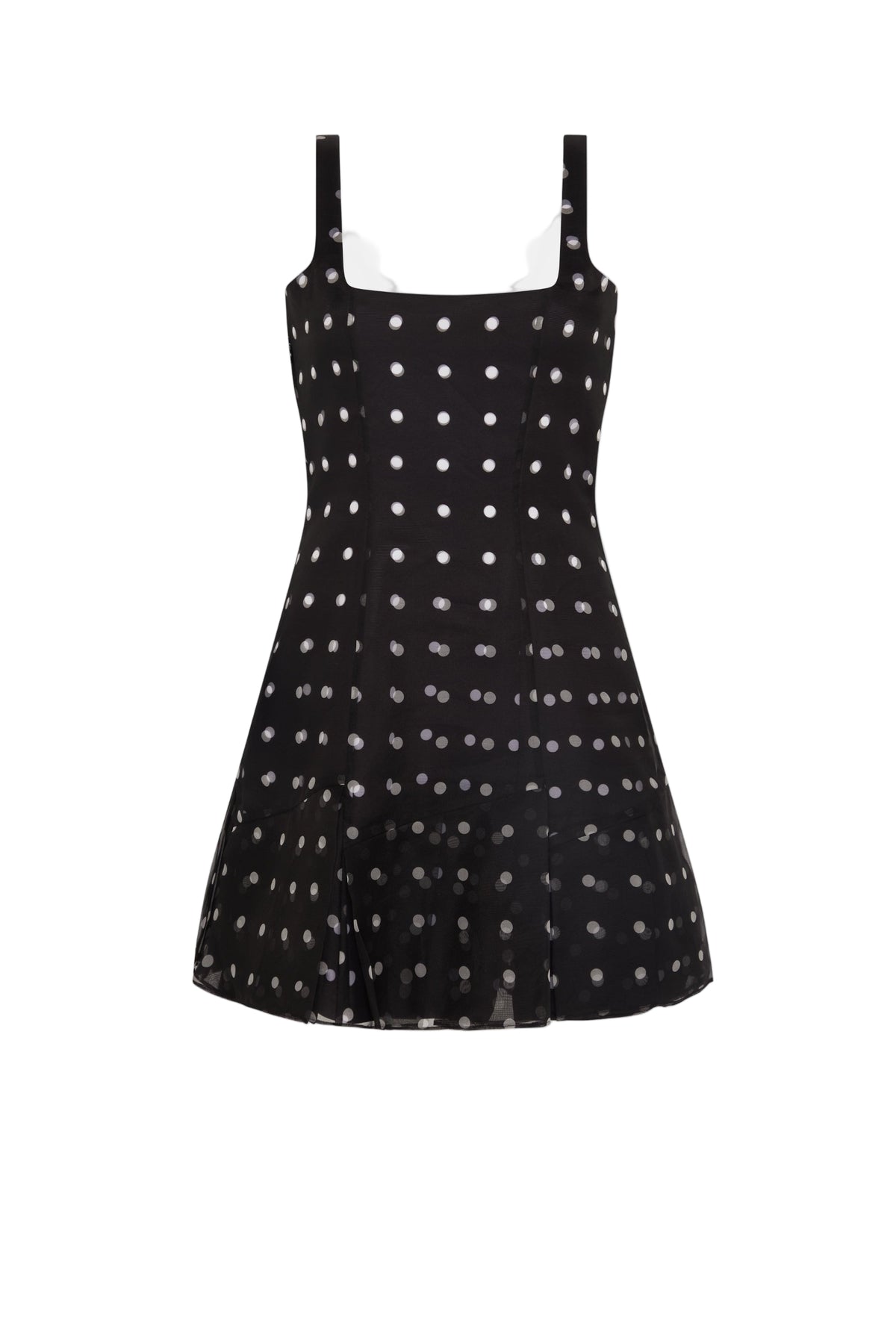 Jueelee Dress In Polka Dot Tafetta And Organza