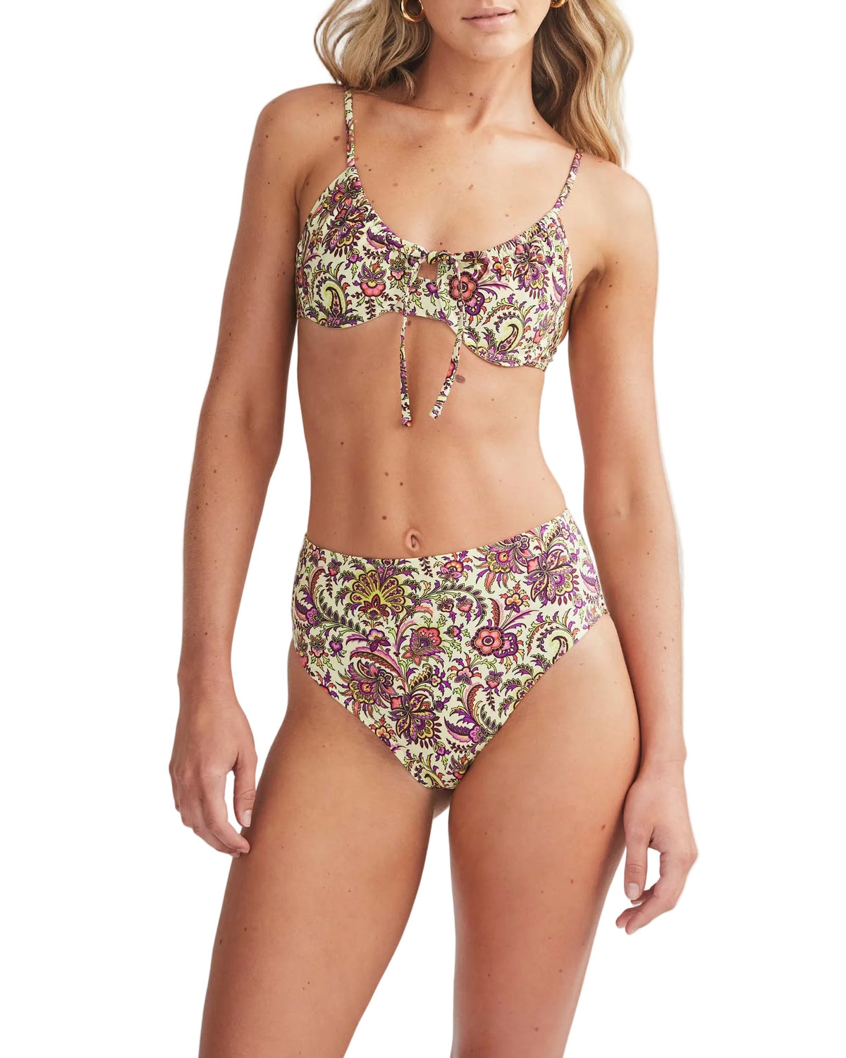 The Emily Top in Vivid Boteh