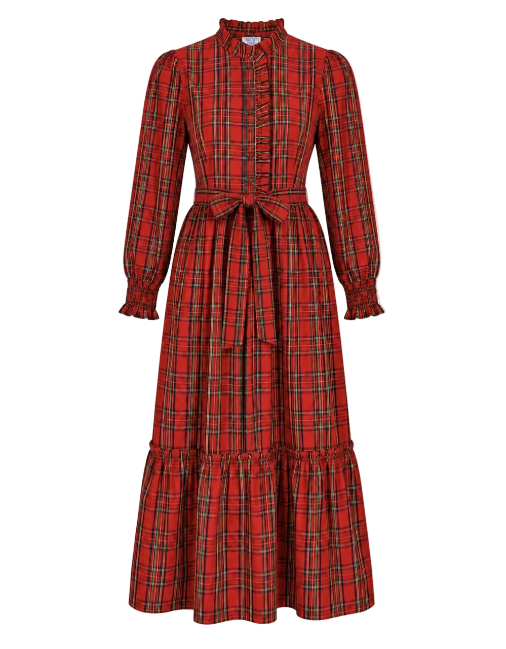 Handloom Tartan Charlotte Dress