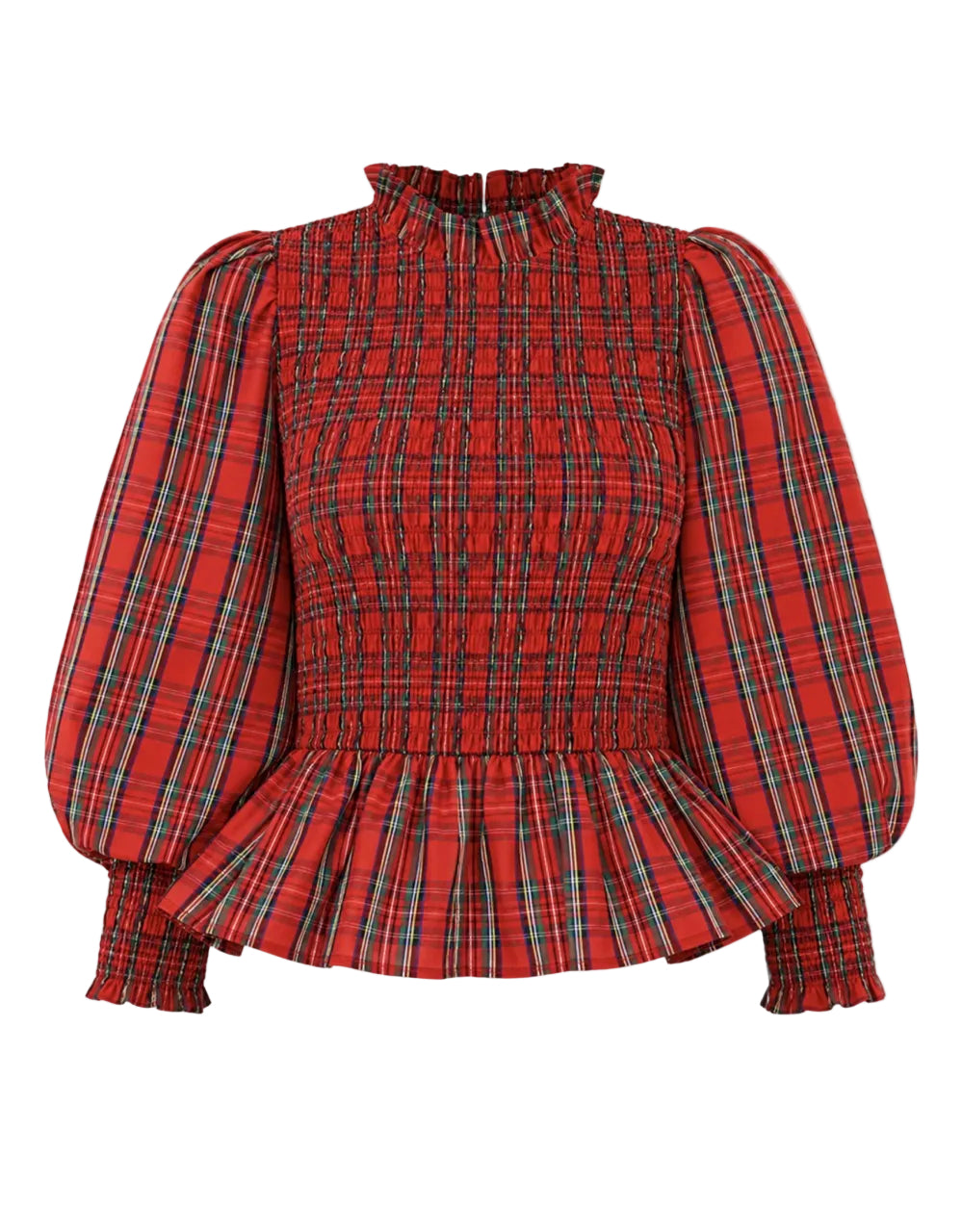 Handloom Tartan Isabel Top