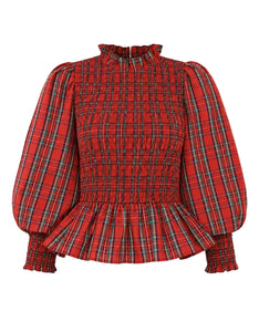 Handloom Tartan Isabel Top
